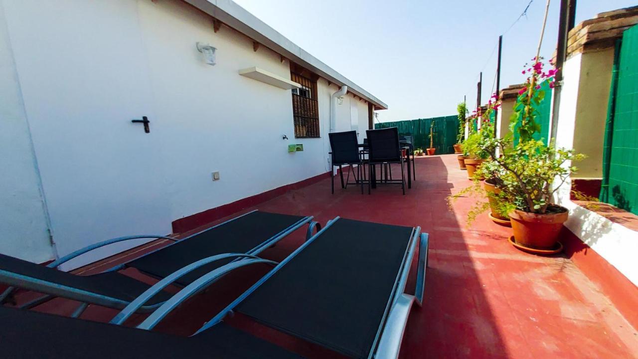 Ferienwohnung Atico En Calatrava - Vistas Y Gran Terraza Privada Sevilla Exterior foto