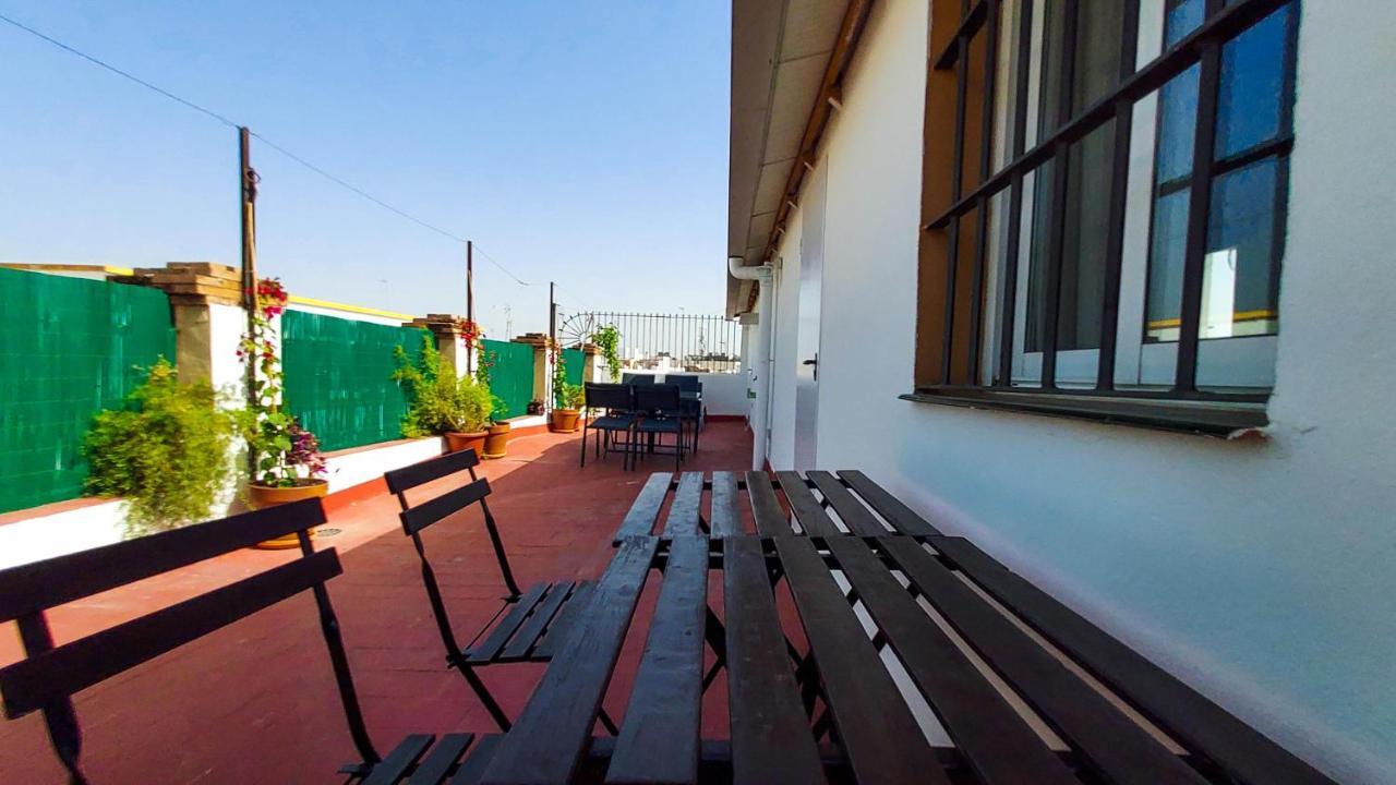 Ferienwohnung Atico En Calatrava - Vistas Y Gran Terraza Privada Sevilla Exterior foto