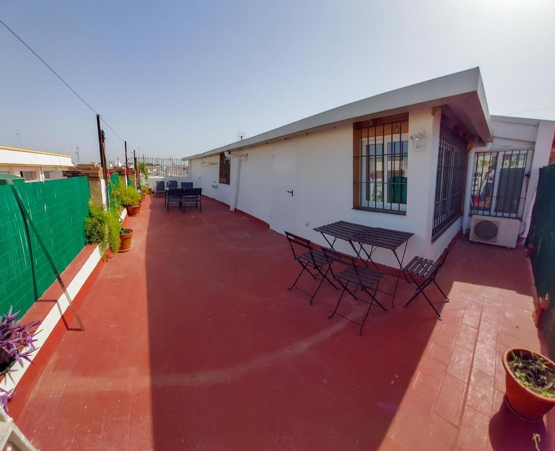 Ferienwohnung Atico En Calatrava - Vistas Y Gran Terraza Privada Sevilla Exterior foto
