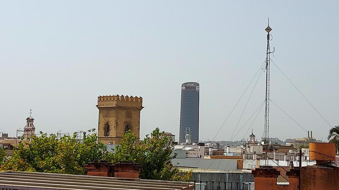 Ferienwohnung Atico En Calatrava - Vistas Y Gran Terraza Privada Sevilla Exterior foto